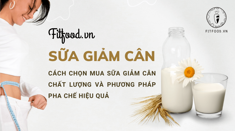 Sữa giảm cân