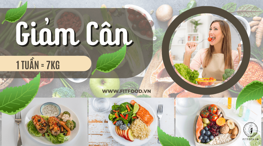 Cách giảm cân trong 1 tuần xuống 7kg cho nữ