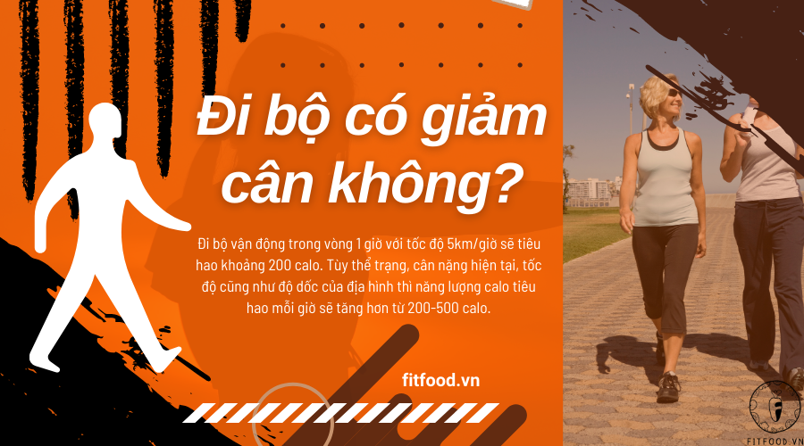 đi bộ có giảm cân không?