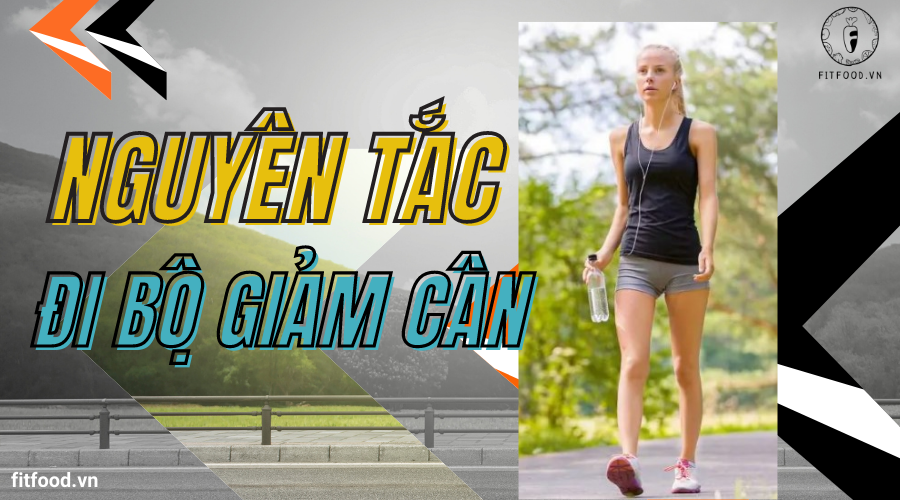 nguyên tắc đi bộ giảm cân