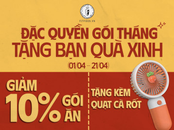 ĐẶC QUYỀN GÓI THÁNG - TẶNG BẠN QUÀ XINH