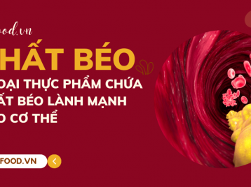 CHẤT BÉO LÀ GÌ? 5 LOẠI THỰC PHẨM CHỨA CHẤT BÉO LÀNH MẠNH CHO CƠ THỂ
