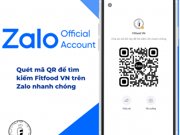 FITFOOD VN ĐÃ CÓ MẶT TRÊN ZALO