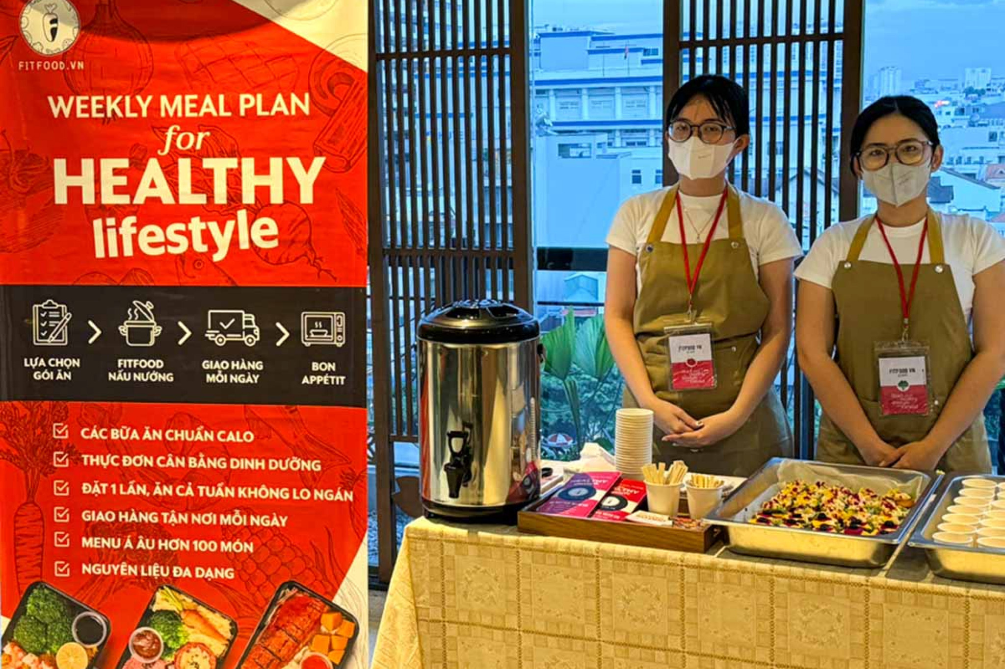 FITFOOD x CITIGYM - HOẠT ĐỘNG YOGA & BUFFET FINGER FOOD