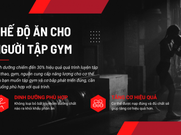 CHẾ ĐỘ ĂN CHO NGƯỜI TẬP GYM, THỂ HÌNH, TĂNG CƠ VÀ THƯỜNG XUYÊN VẬN ĐỘNG