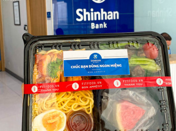 Fitfood x Shinhan Bank: Bữa trưa dinh dưỡng, thăng hạng tinh thần