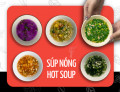 5-flavor instant soup COMBO