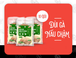10 gói Đùi gà ăn liền 150gr