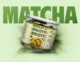 Biscotti vị trà xanh