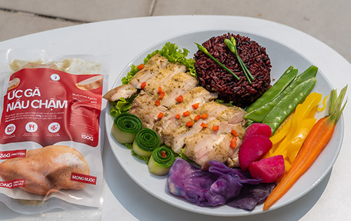 Combo mix: 10 Gói Gà Ăn Liền (Ức & Đùi) 3
