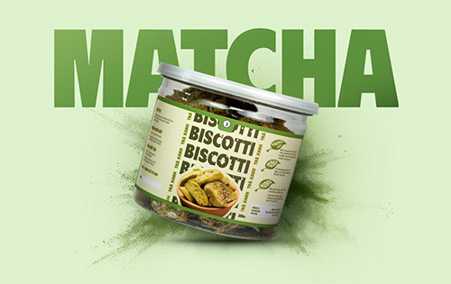 Biscotti vị trà xanh 0