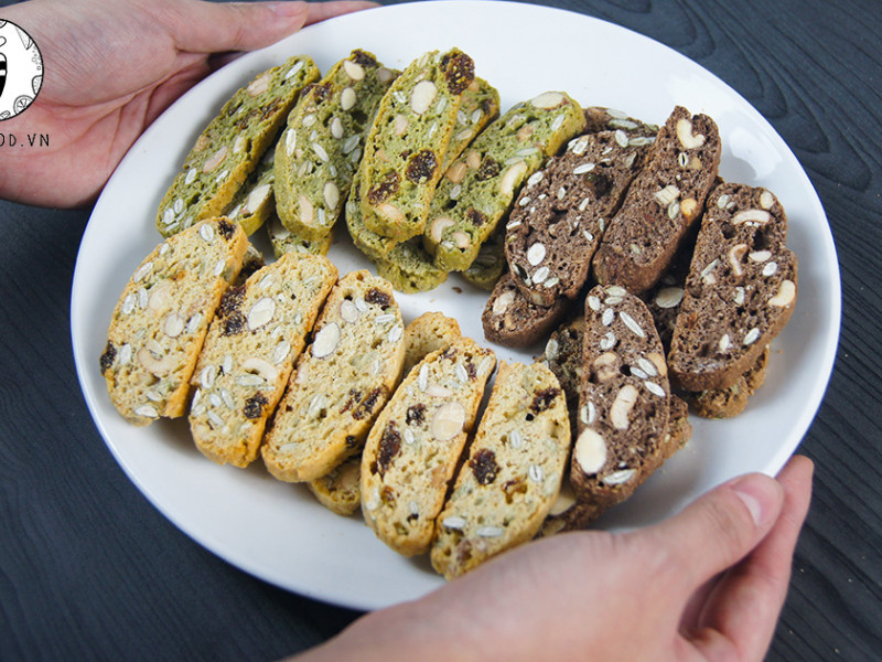 Biscotti vị trà xanh 1