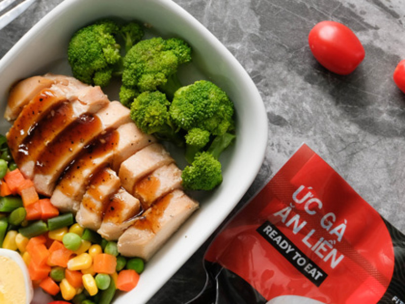 10 gói Ức gà ăn liền 150gr 2