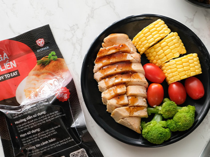 10 gói Ức gà ăn liền 150gr 1