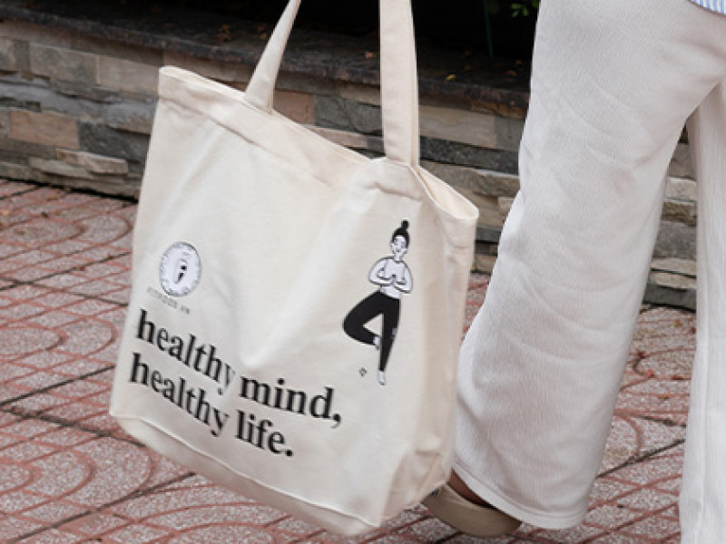 Túi vải Canvas Fitfood 2